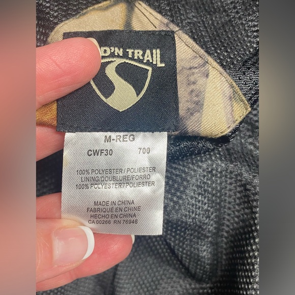 Wood’N Trail Camo Hunting Jacket Full Zip Mens Medium - Picture 9 of 11